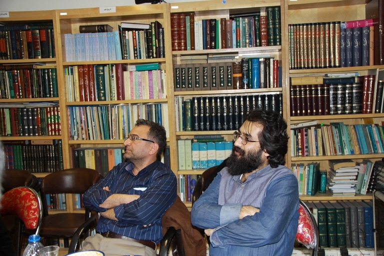 از راست: سید عبدالرضا موسوی طبری و محمدحسین مرعشی 
