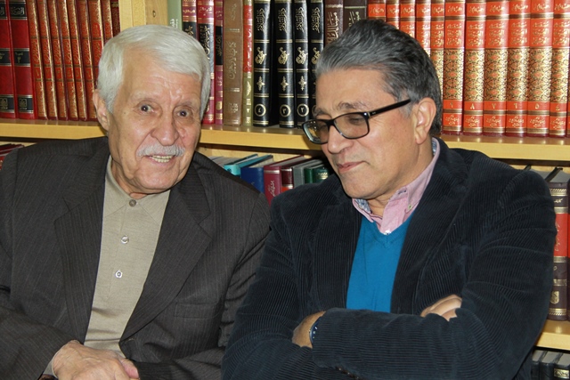 ناصر میرباقری (مدیر انتشارات فرهنگ و هنر گویا)، دکتر توفیق سبحانی