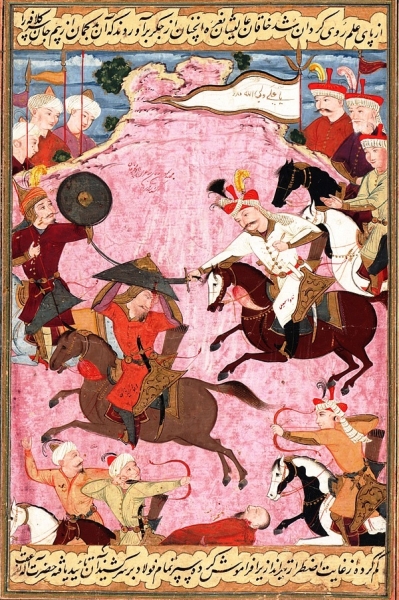 The_Battle_between_Shah_Ismail_and_Shaybani_Khan